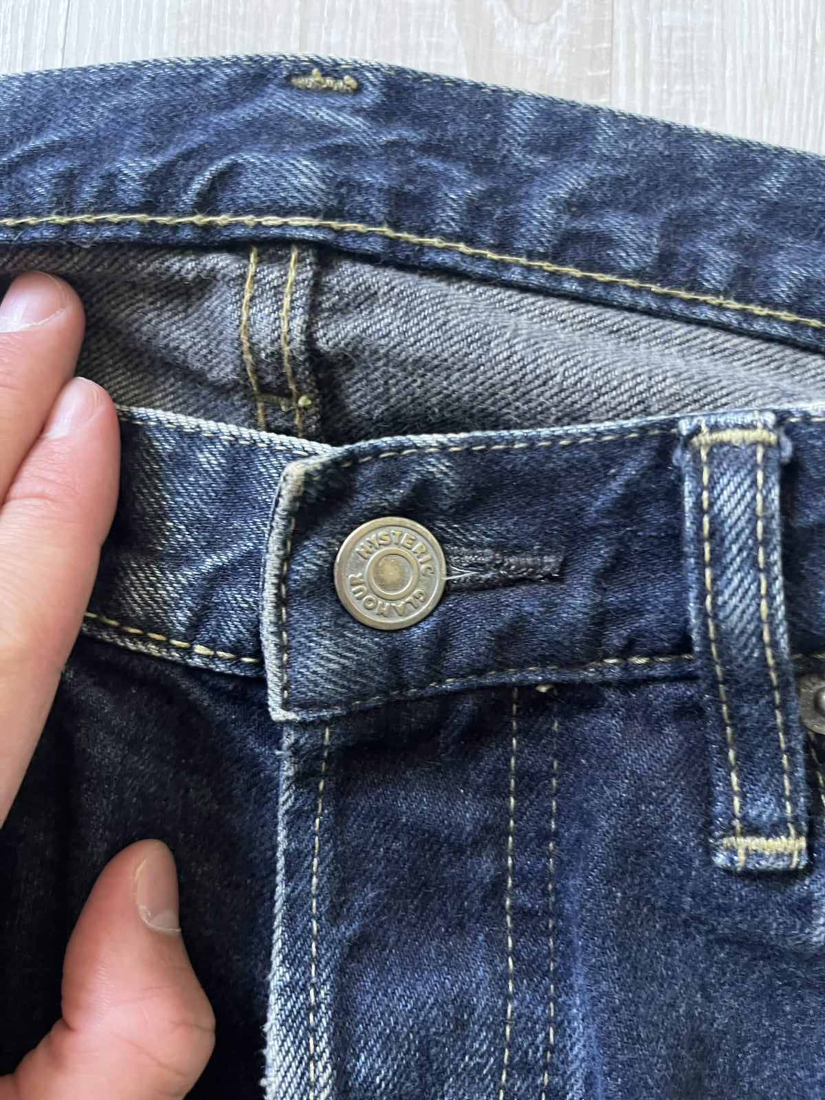 Hysteric Glamour studded jeans