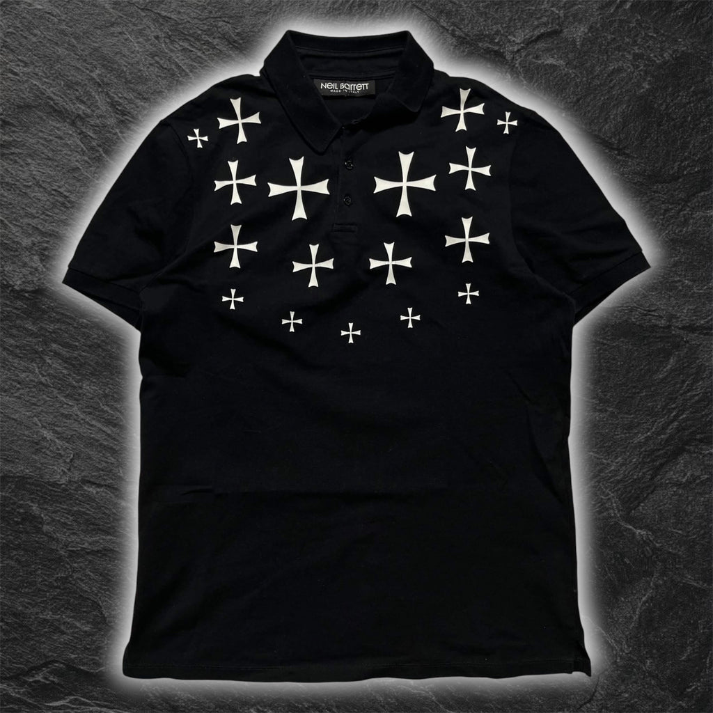 SS18 Neil Barrett Military Stars collection Polo