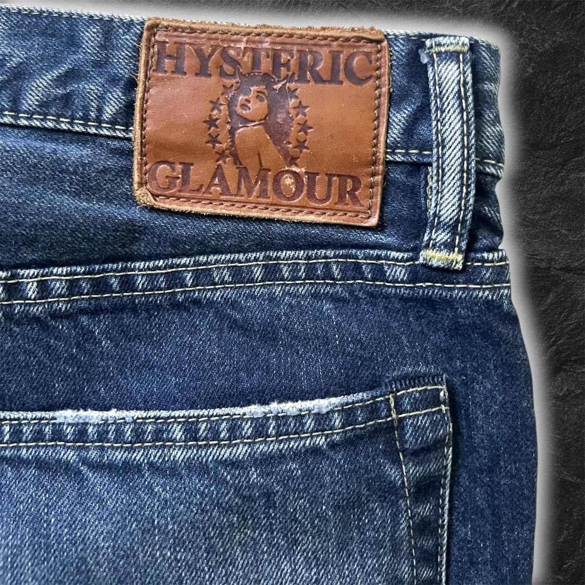 Hysteric Glamour studded jeans