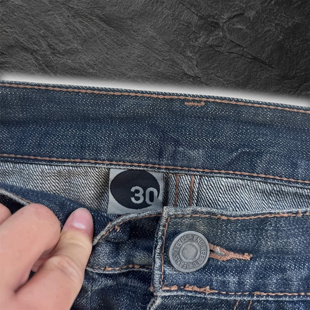 Levis japan exclusive "Whisker Cobalt" Jeans