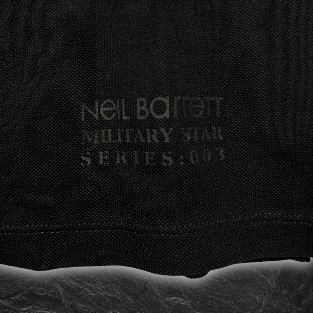 SS18 Neil Barrett Military Stars collection Polo