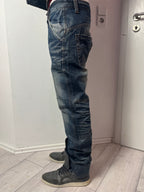 Levis japan exclusive "Whisker Cobalt" Jeans