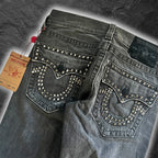 *Deadstock* True Religion Billy "Pyramid Stud" jeans