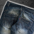 Levis japan exclusive "Whisker Cobalt" Jeans