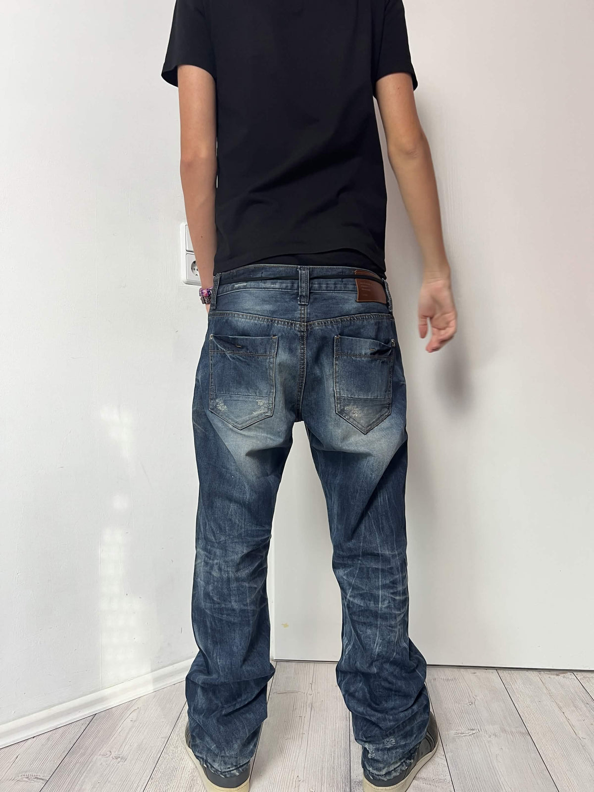 Japanese Nearby "Frost Bite" straight denim