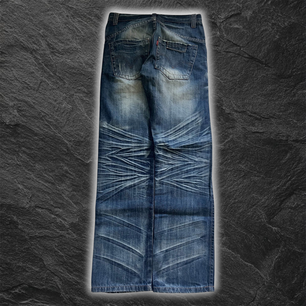 Levis japan exclusive "Whisker Cobalt" Jeans