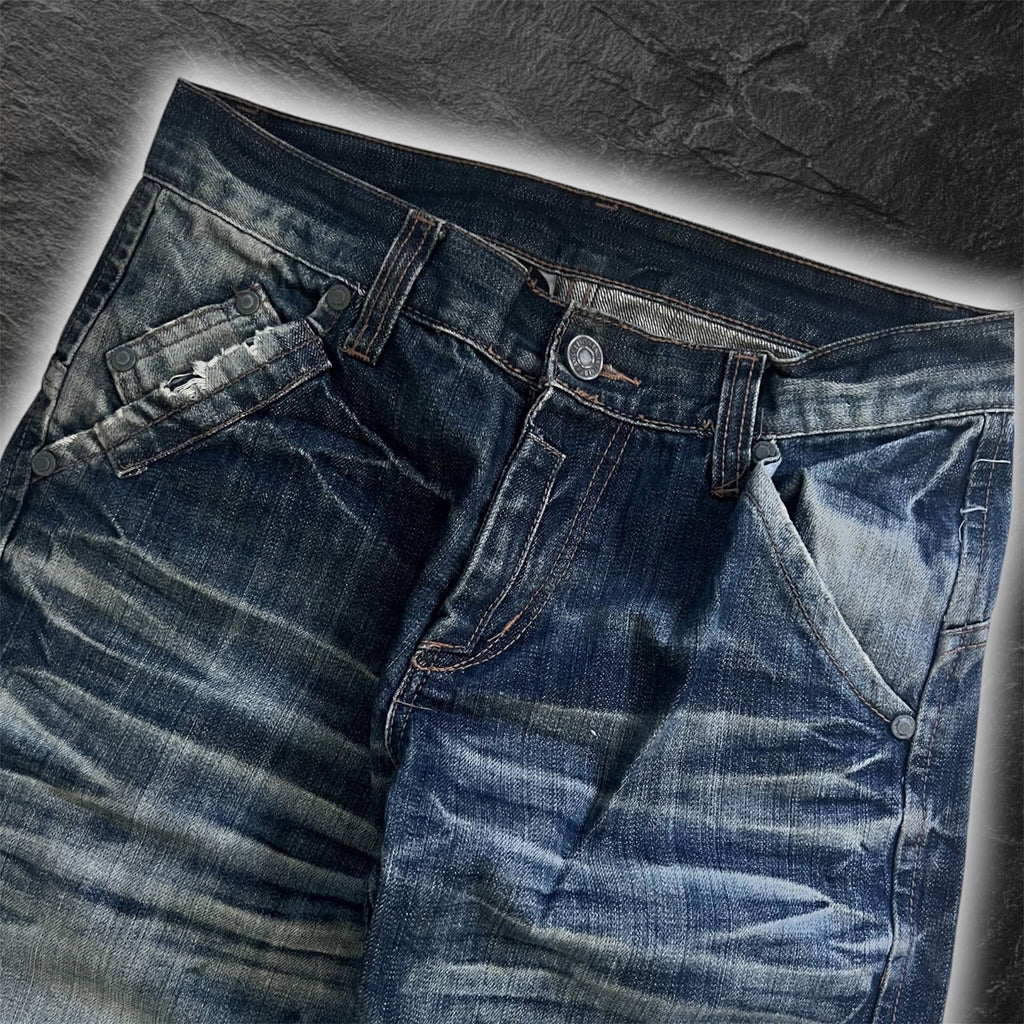Levis japan exclusive "Whisker Cobalt" Jeans
