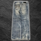 Japanese ASK "Union Jack" straight denim