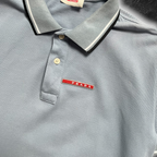Vintage Prada Stripe Logo Polo