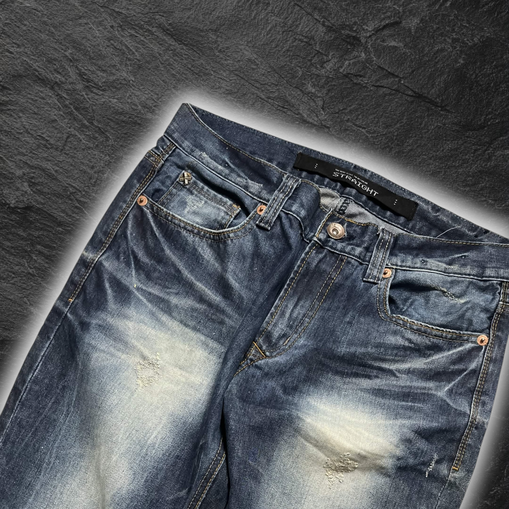 Japanese Nearby "Frost Bite" straight denim