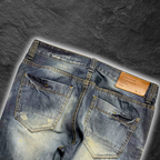 Japanese Nearby "Frost Bite" straight denim