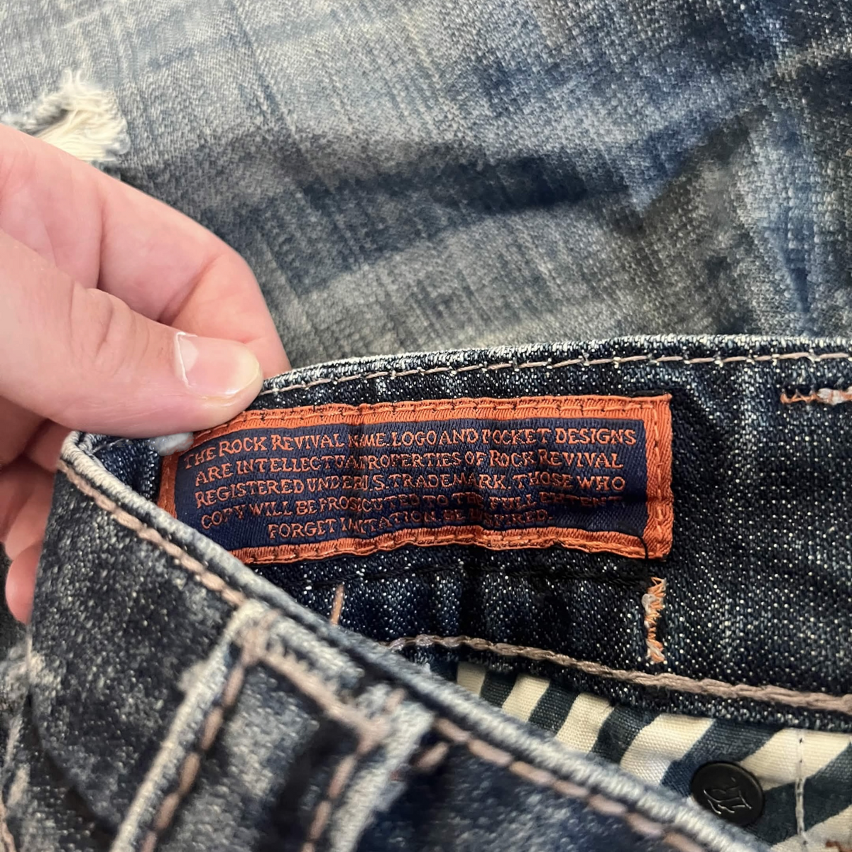 Rock Revival „Chopper“ straight denim