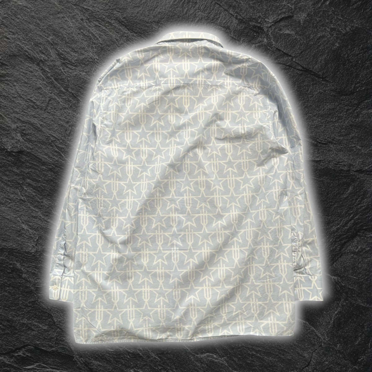 FW16 Givenchy Monogram Button-Down Shirt