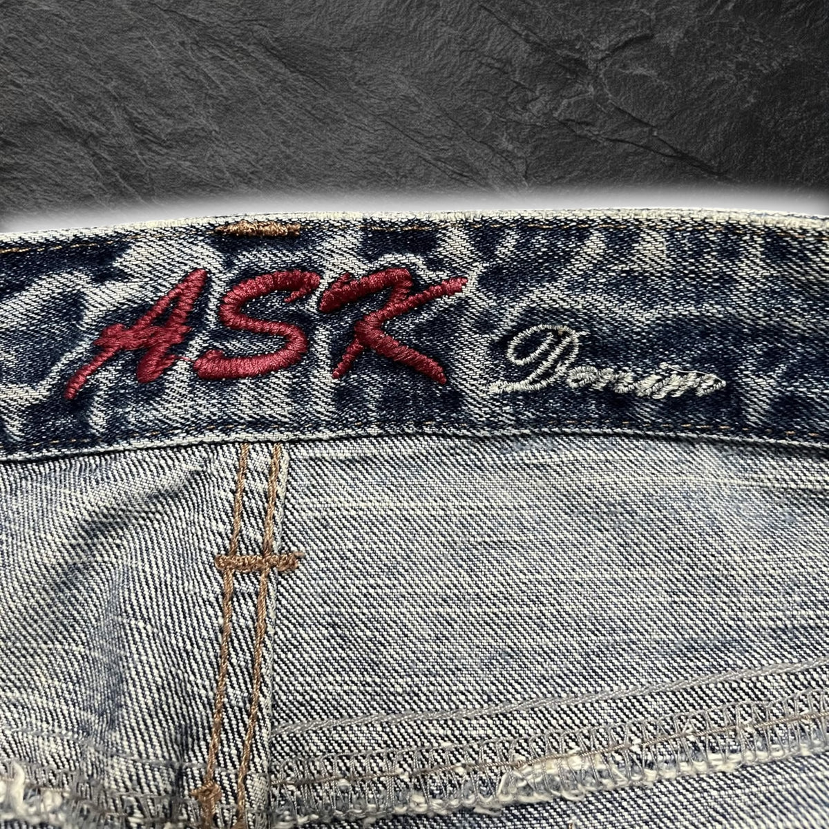Japanese ASK "Union Jack" straight denim