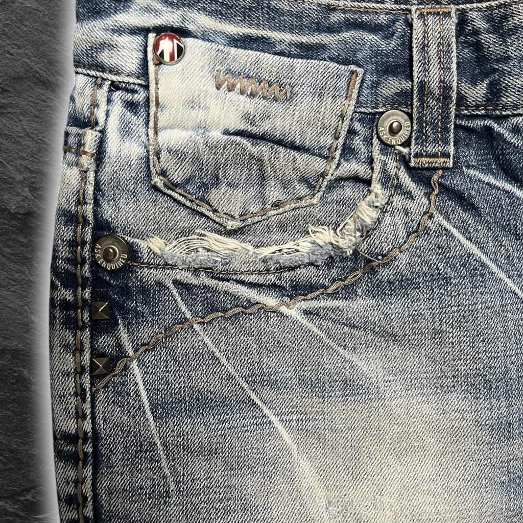 Japanese ASK "Union Jack" straight denim