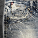 Japanese ASK "Union Jack" straight denim