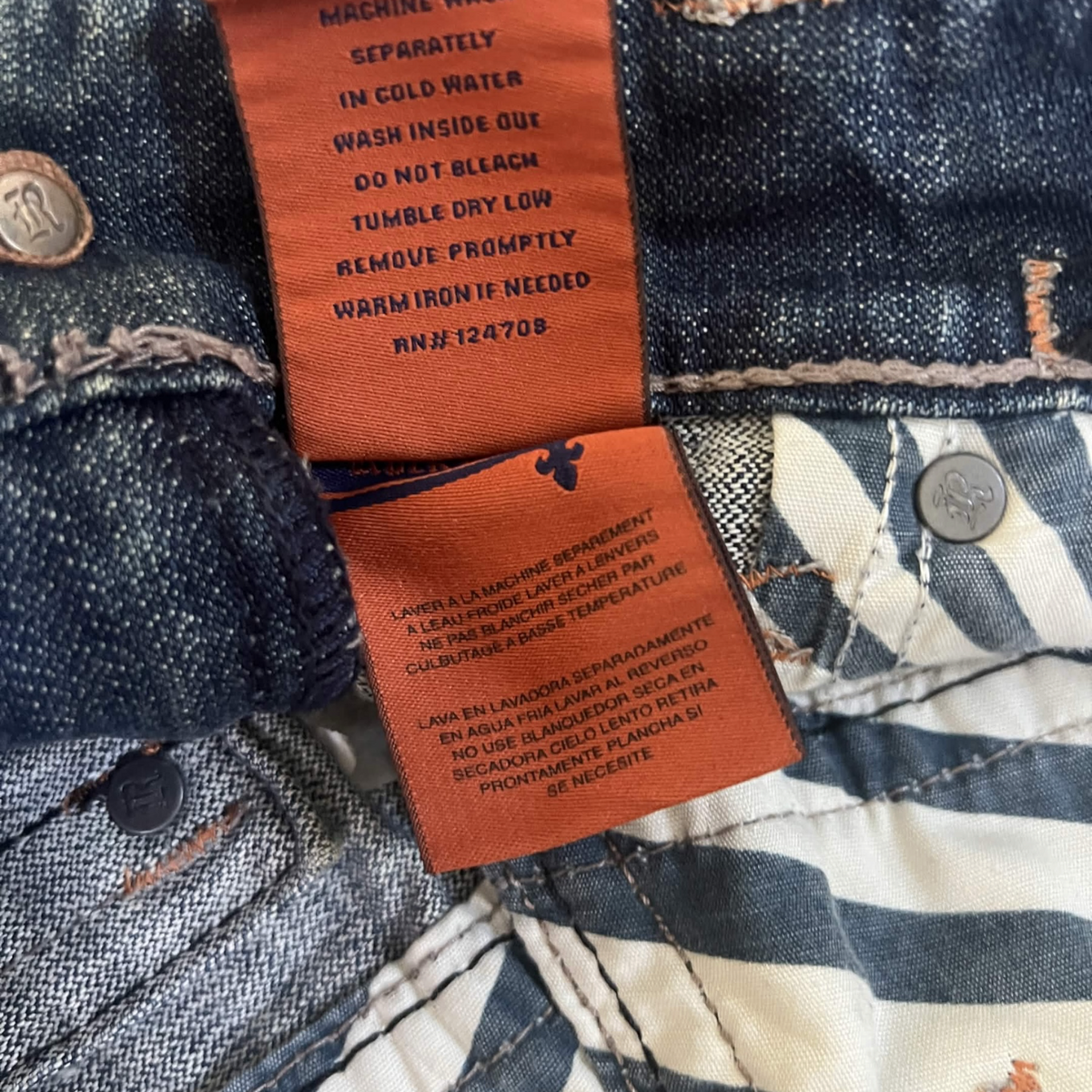 Rock Revival „Chopper“ straight denim